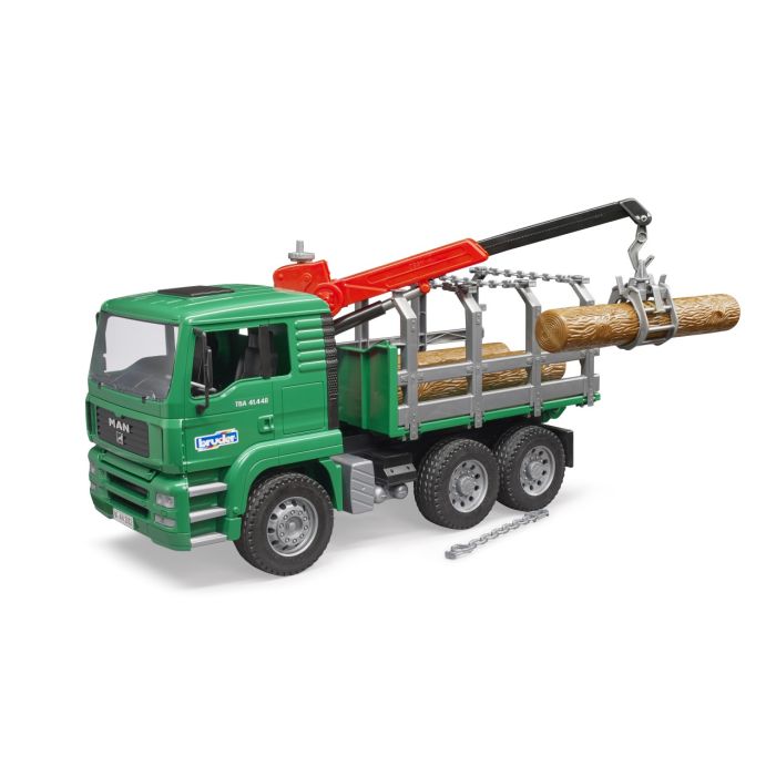 Bruder MAN Timber truck with loading crane